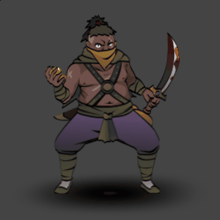 龙骨山贼人物动画 dragonbones5.